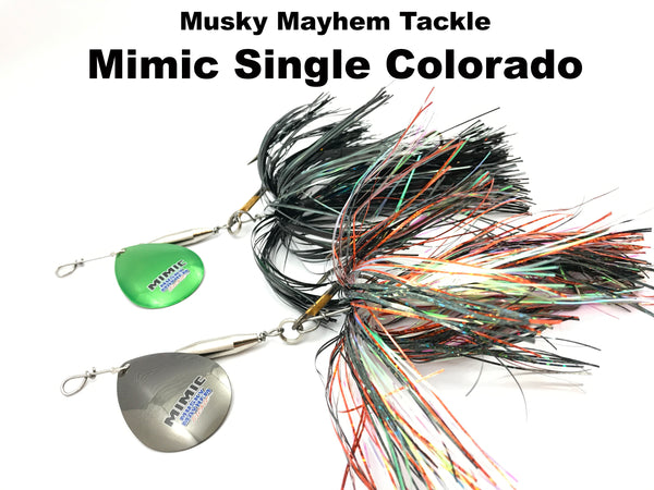 Musky Mayhem Tackle Mimic Single Colorado