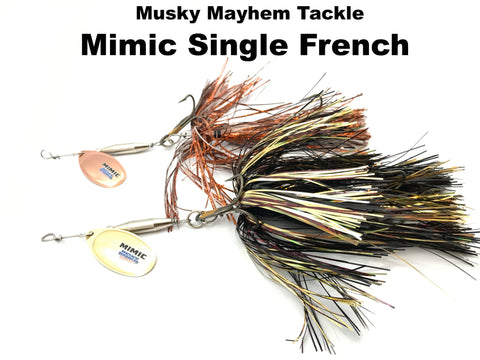 Musky Mayhem Tackle Mimic Single French