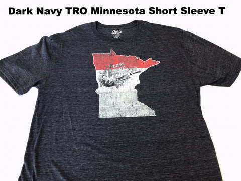 Team Rhino Outdoors - Dark Navy TRO Minnesota Short Sleeve T