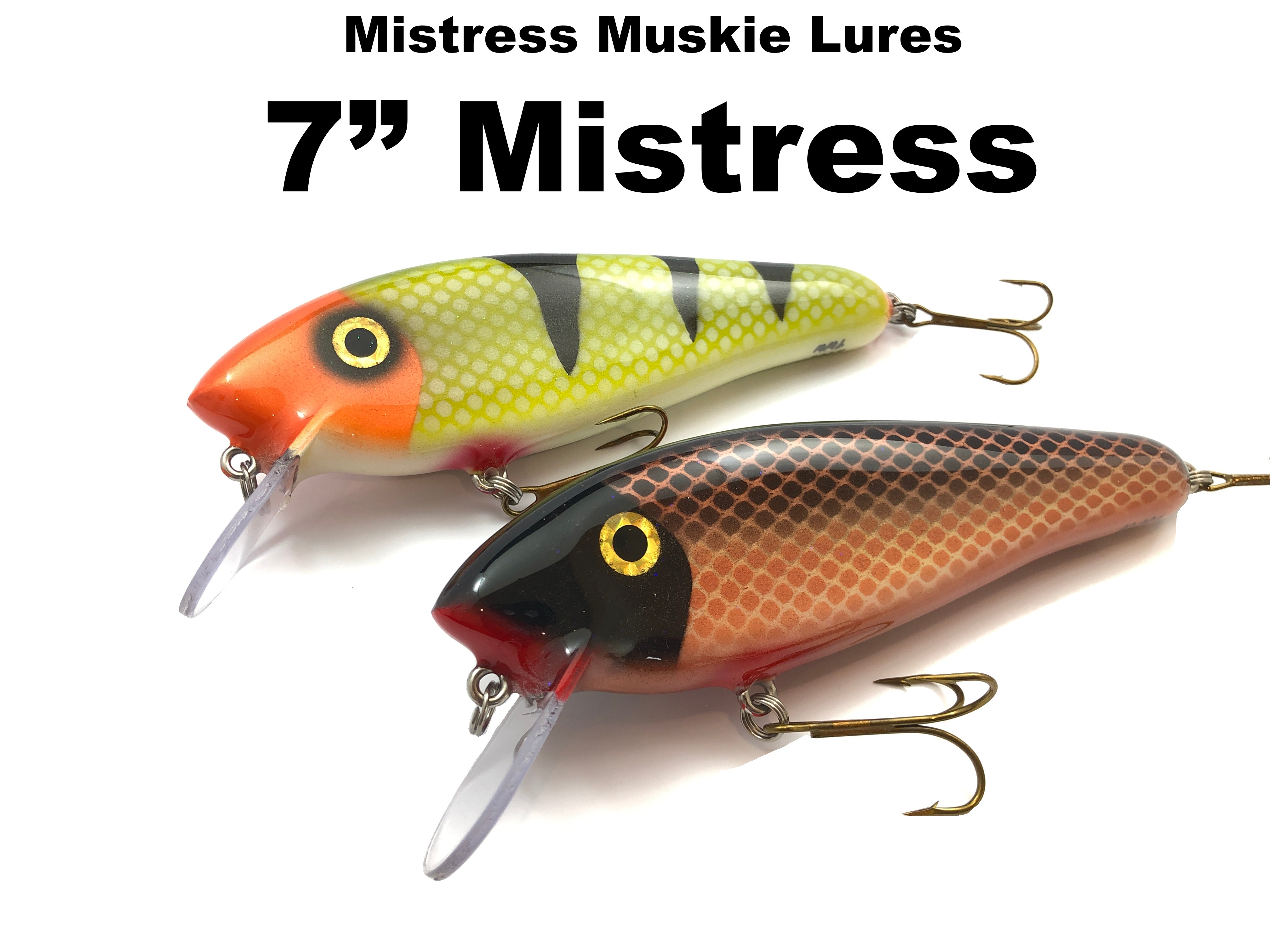Mistress Muskie Lures 7 Mistress – Team Rhino Outdoors LLC