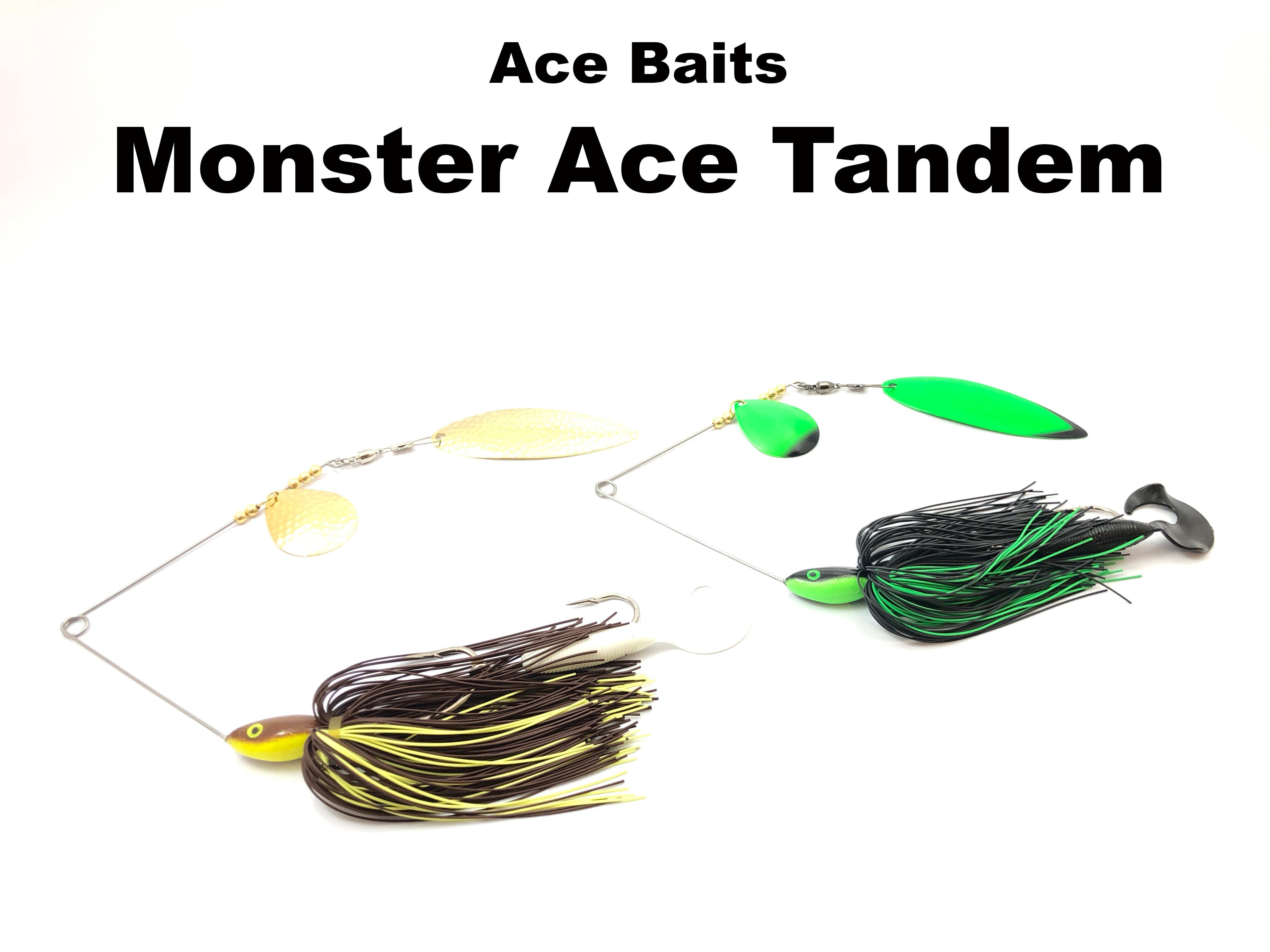 Ace Baits Monster Ace Tandem Spinnerbait – Team Rhino Outdoors LLC Ace Baits Monster Ace Tandem Spinnerbait – Team Rhino Outdoors LLC