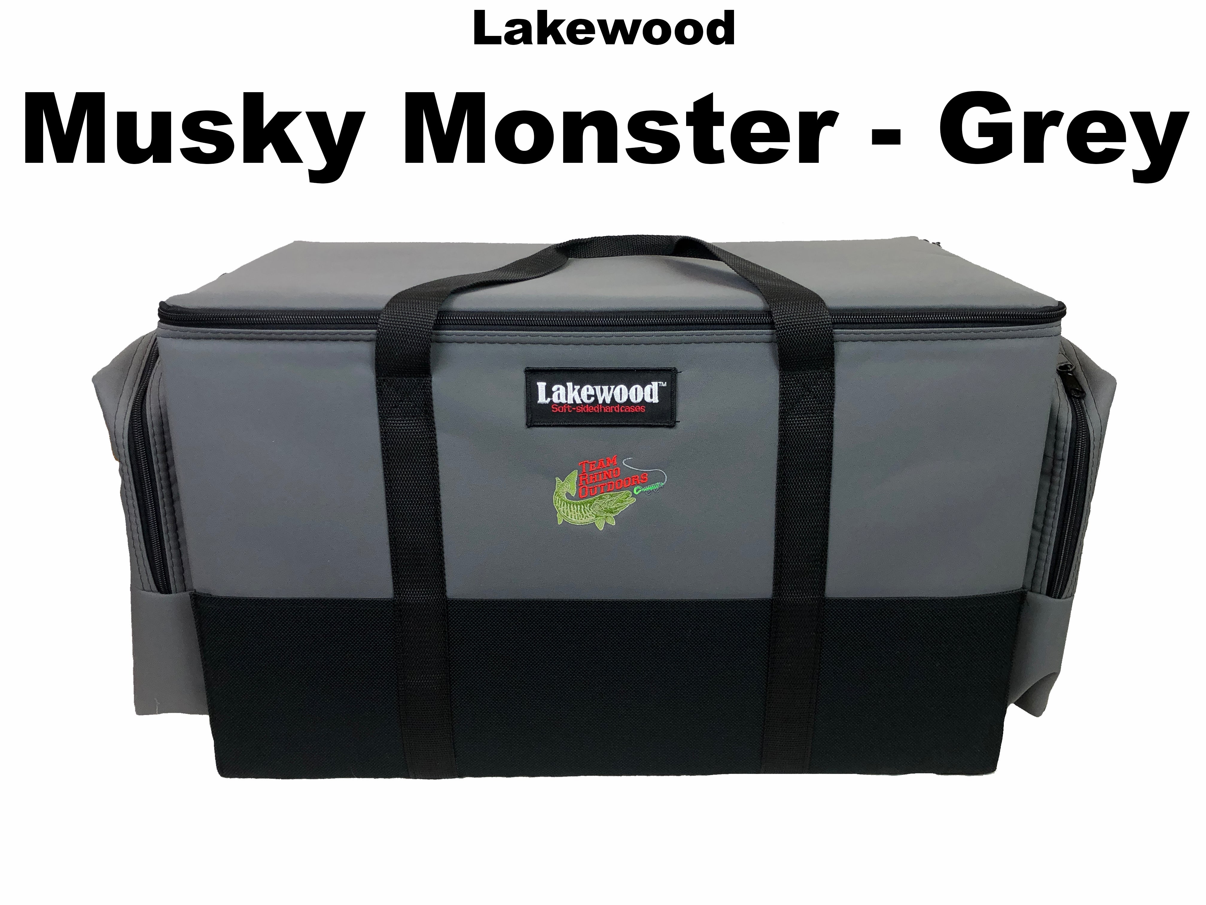 Lakewood Grey Musky Monster w/TRO Logo – Team Rhino Outdoors LLC