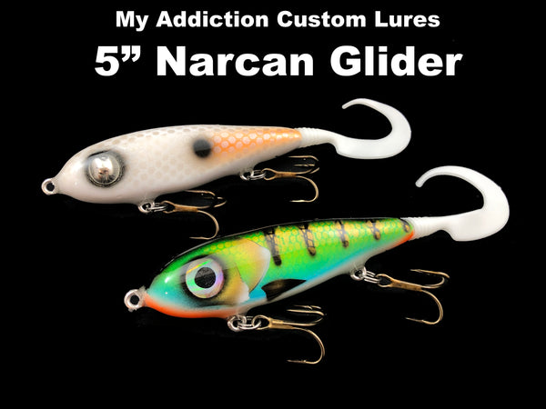 My Addiction Custom Lures 5" Narcan Glider