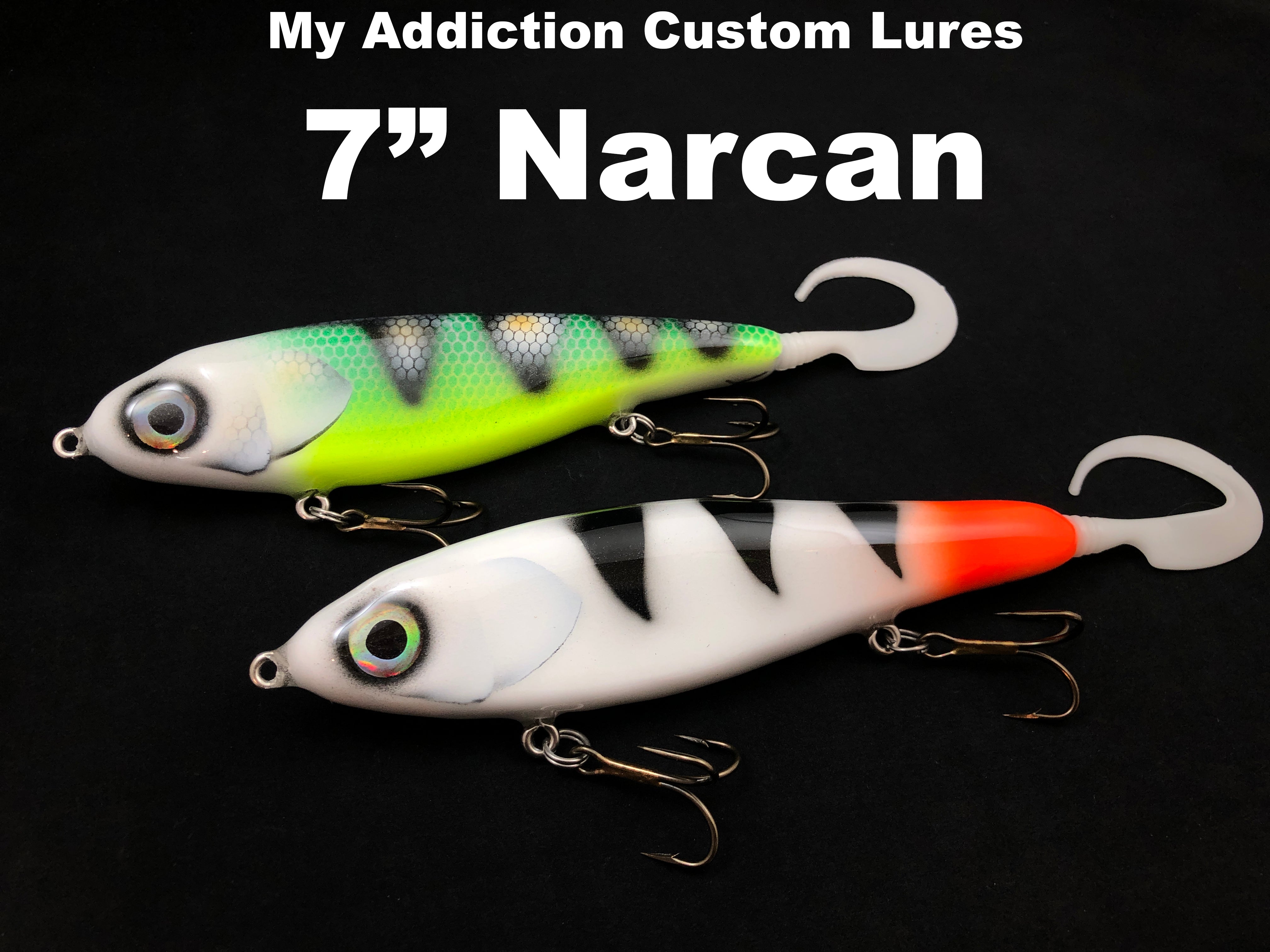 My Addiction Custom Lures 7 Narcan Glider – Team Rhino Outdoors LLC
