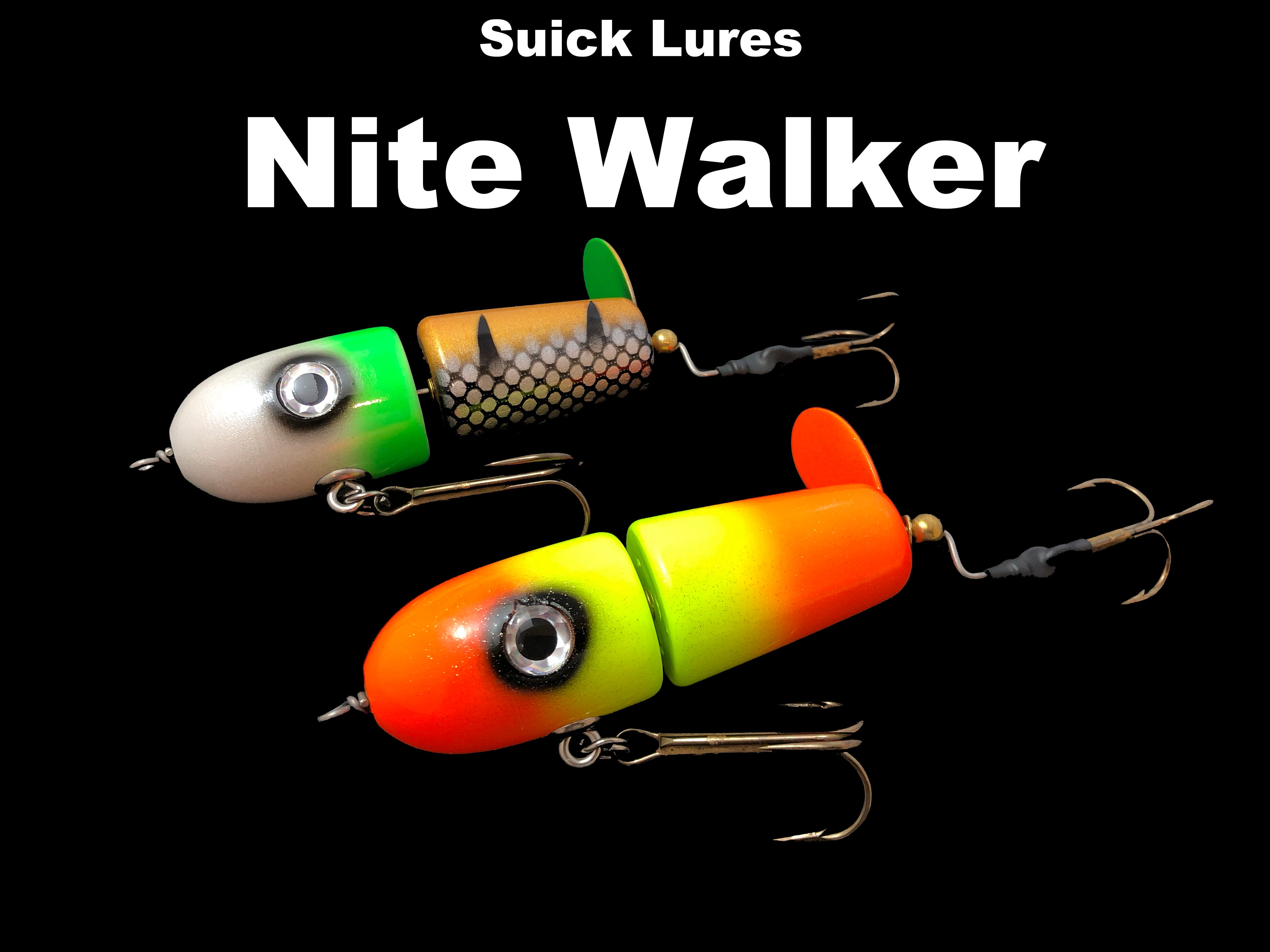 best musky lures for night fishing Suick Nite Walker (Night Walker) – Team Rhino Outdoors LLC