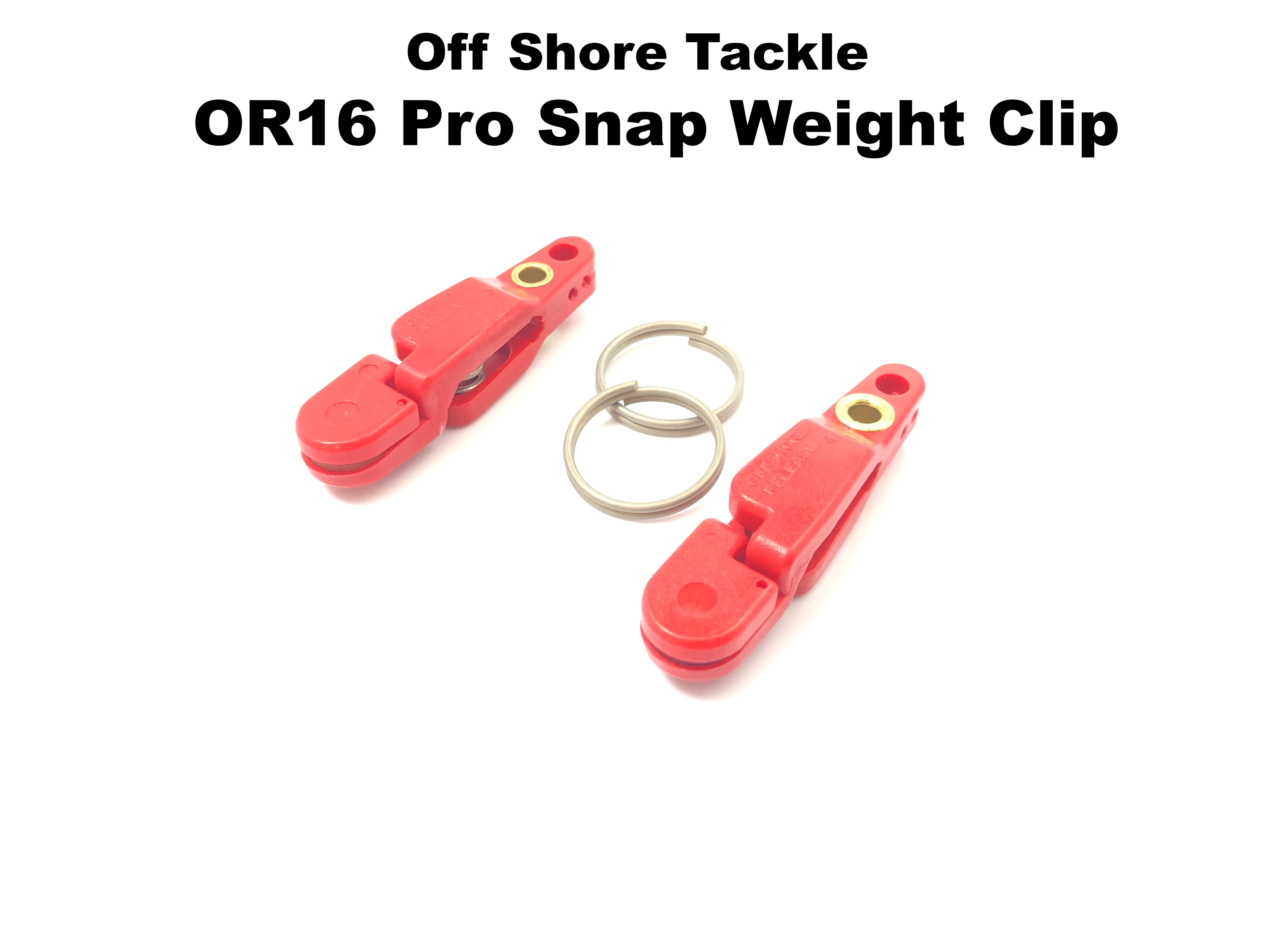 Off Shore Tackle OR16 Pro Snap Weight Clip – Team Rhino Outdoors LLC