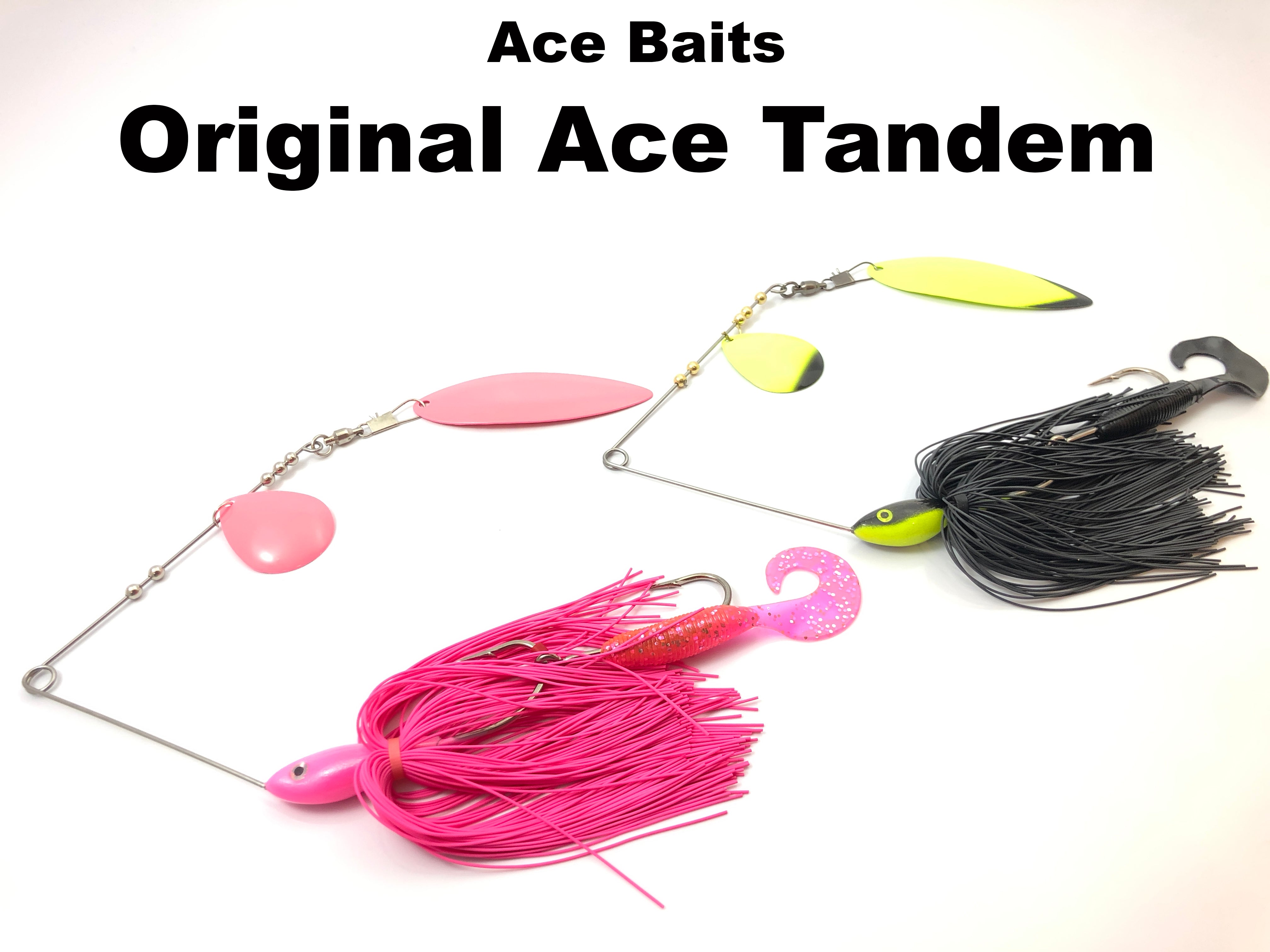 ace fishing wild catch fishing lures Ace Baits Original Ace Tandem Spinnerbait – Team Rhino Outdoors LLC