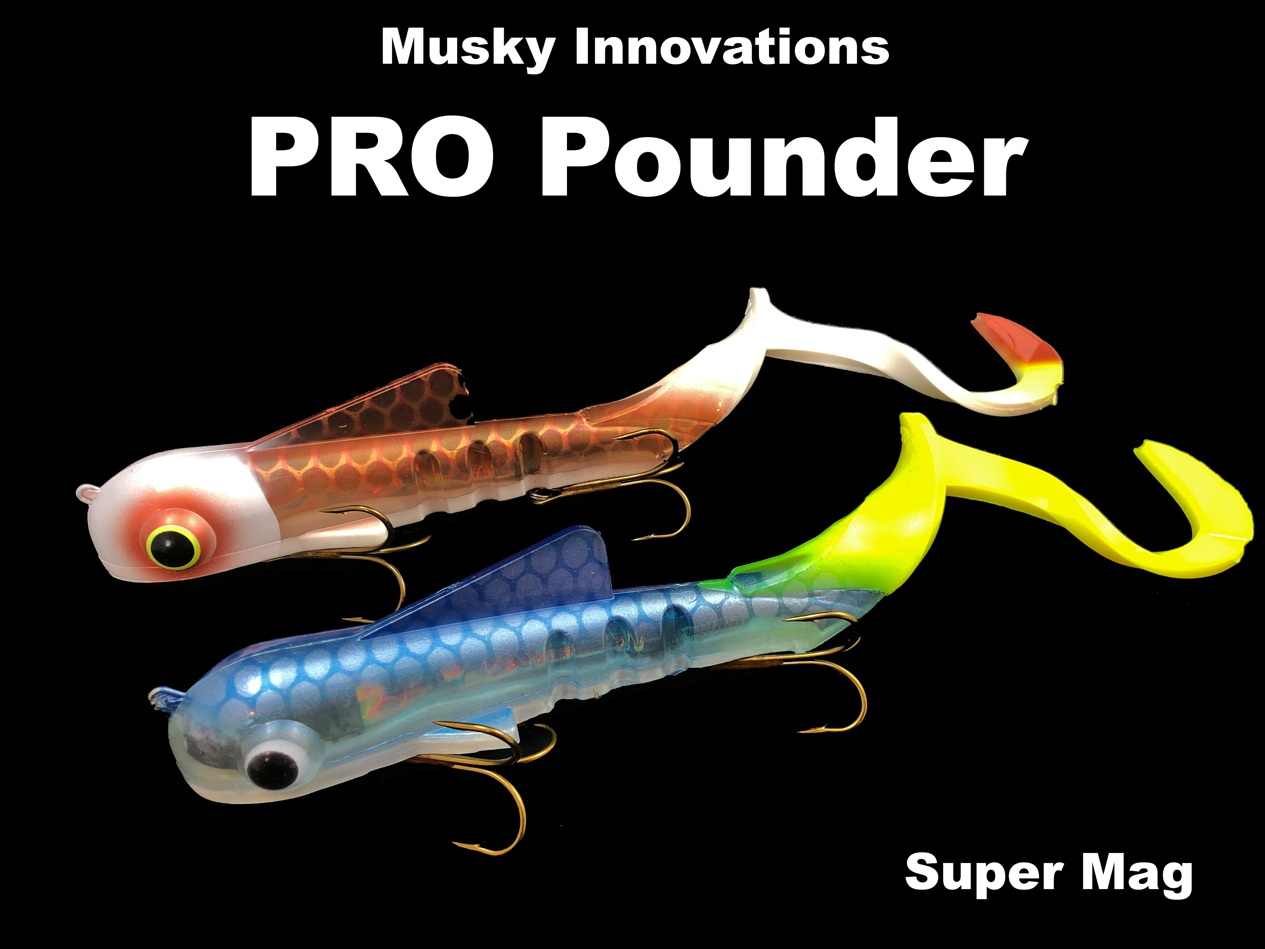 bulldawg fishing lure Musky Innovations PRO Pounder (Super Mag) Bull Dawg – Team Rhino Outdoors LLC