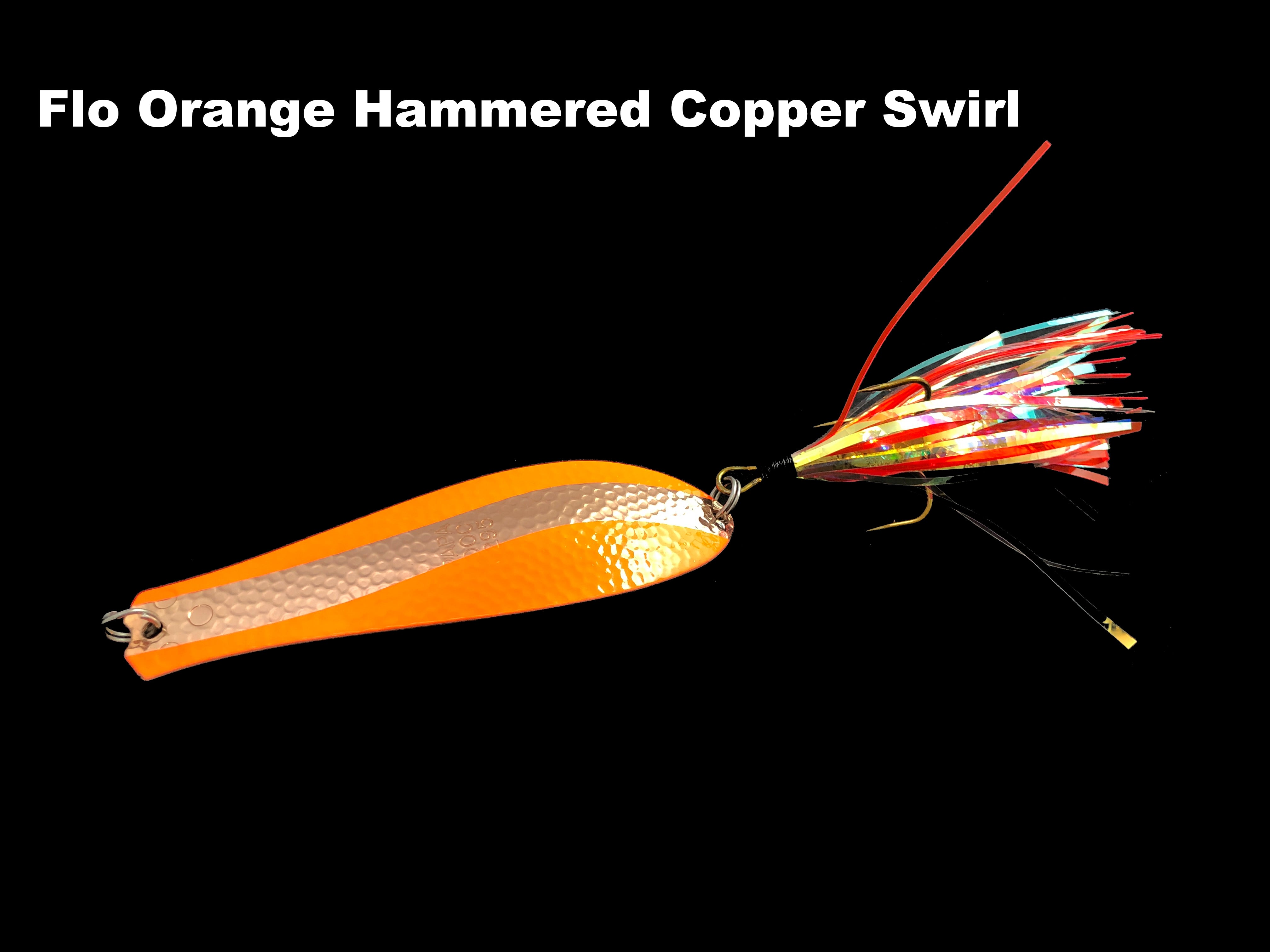 doc shelton fishing lure Doctor Spoon 5.5" Papa Doc Sparkling Tinsel Spoon – Team Rhino Outdoors LLC