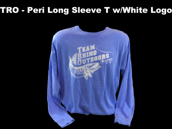 Team Rhino Outdoors - Peri Long Sleeve T w/White Classic Logo