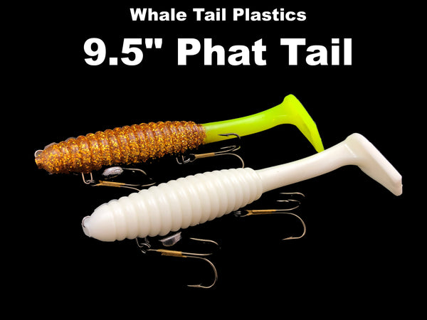 Whale Tail Plastics NEW 9.5" Phat Tail