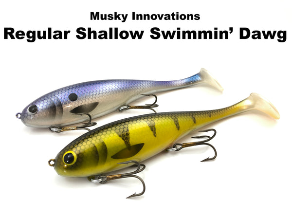 Musky Innovations Regular Shallow Swimmin' Dawg 