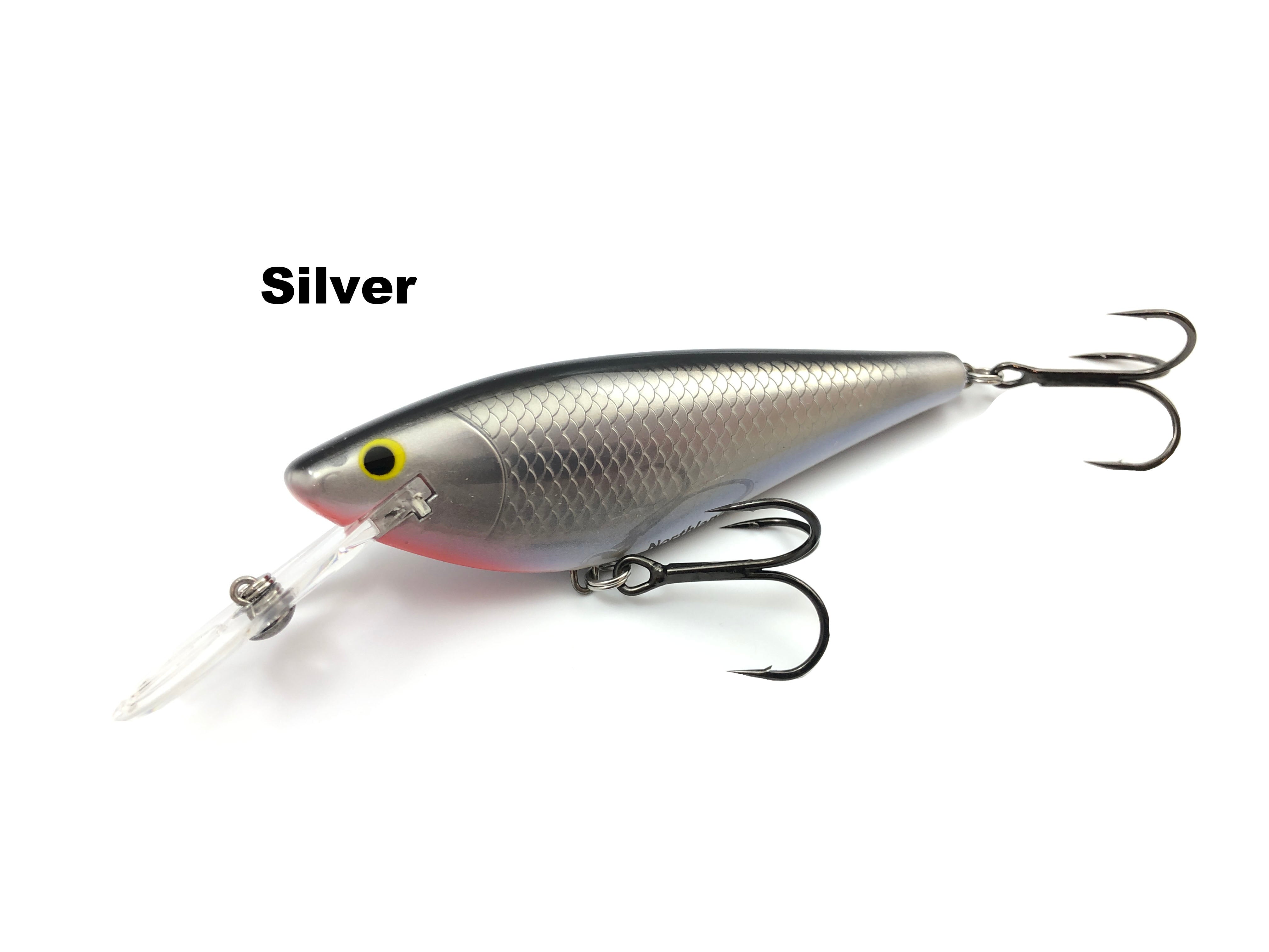 Northland Tackle Rumble Shiner - 8 - Steel Chartreuse