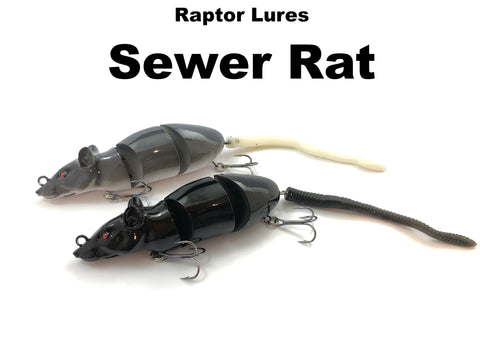 SEWER FISHING with a HUGE RAT LURE!! 