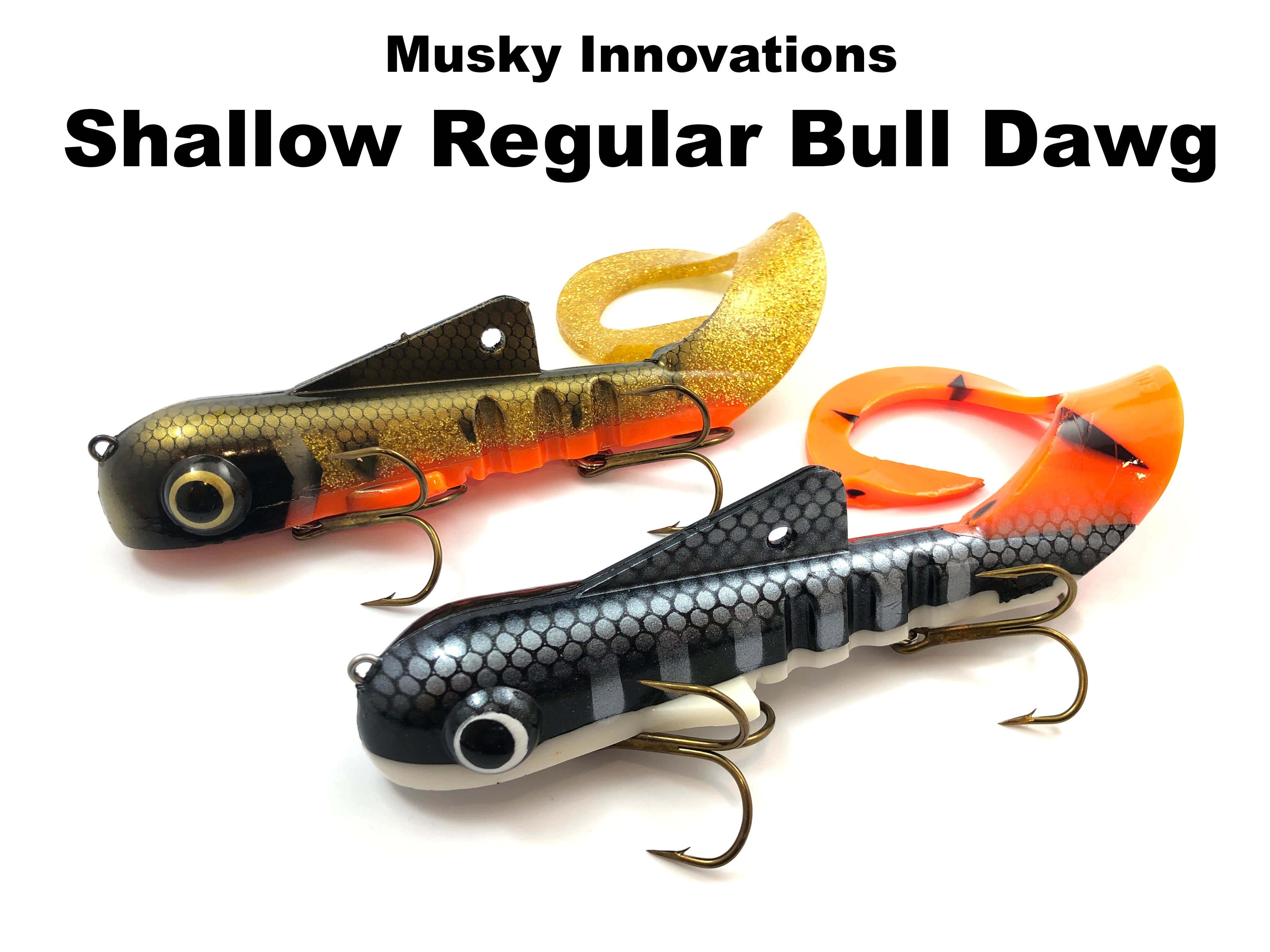are gadabout gaddis fishing lures collectibles Musky Innovations Shallow Regular Bull Dawg – Team Rhino Outdoors LLC