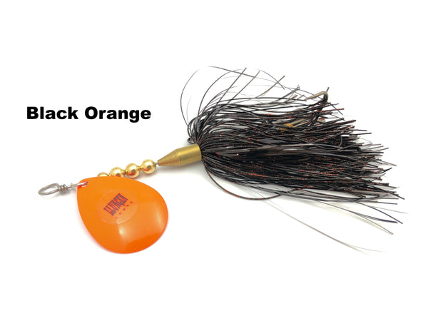 Llungen Lures Single 8 Hybrid - Black Orange