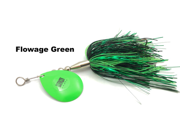Llungen Lures Single 8 Hybrid - Flowage Green