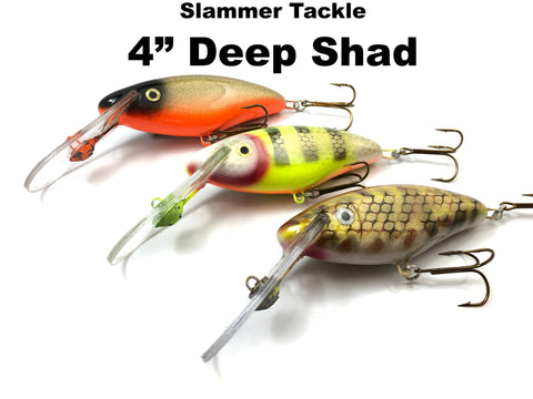 Slammer Tackle 4" Deep Shad
