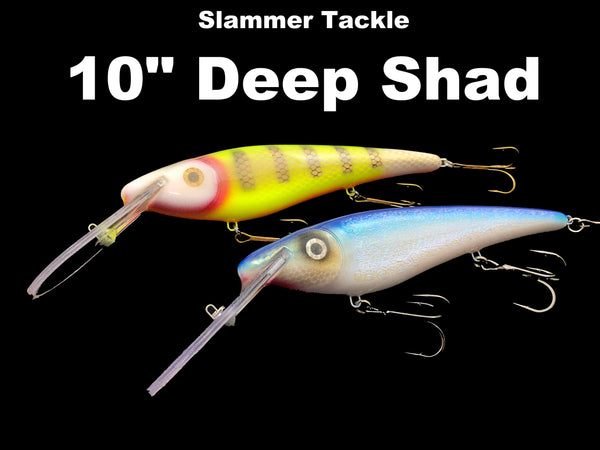 Slammer Tackle 10" Deep Shad