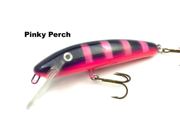 Slammer Tackle 5" Shallow Minnow - Pinky Perch