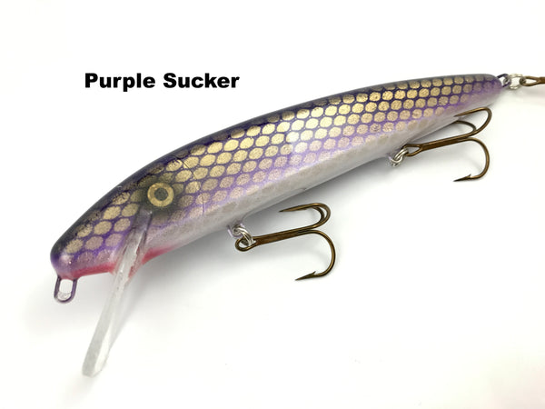 Mini Walleye Spin - Purple - Henning's Tackle