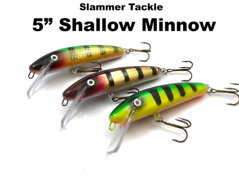 Slammer Tackle 5" Shallow Minnow