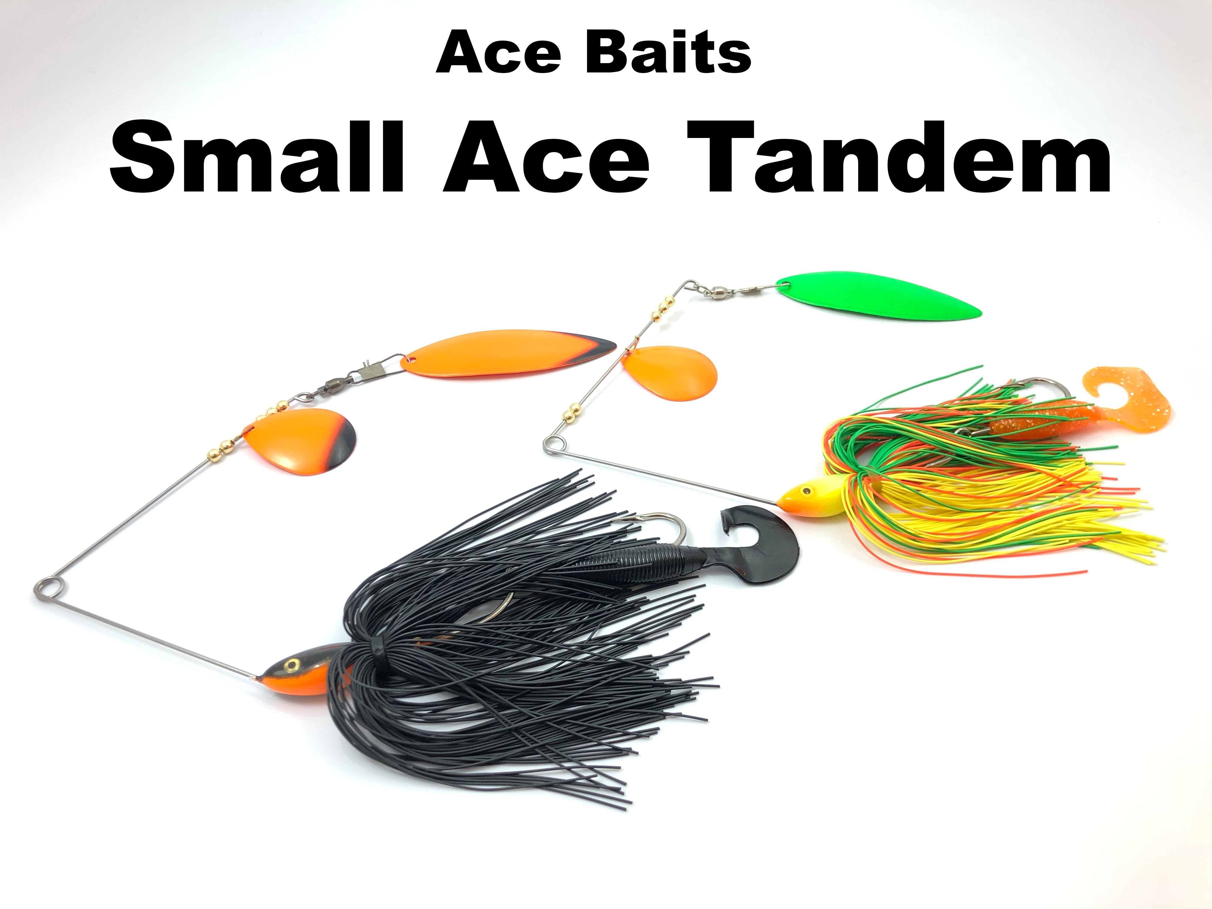 ace fishing hidden fish lure Ace Baits Small Ace Tandem Spinnerbait – Team Rhino Outdoors LLC