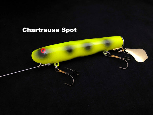Smity Baits 6.5" Flap Tail - Chartreuse Spot