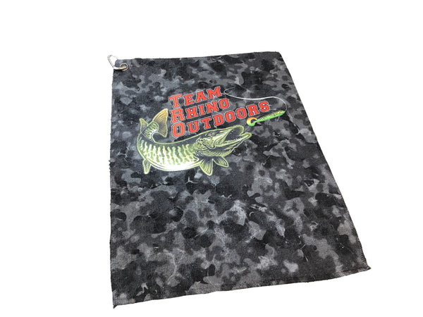 Team Rhino Outdoors - Smoke Colored Logo Boat Towel