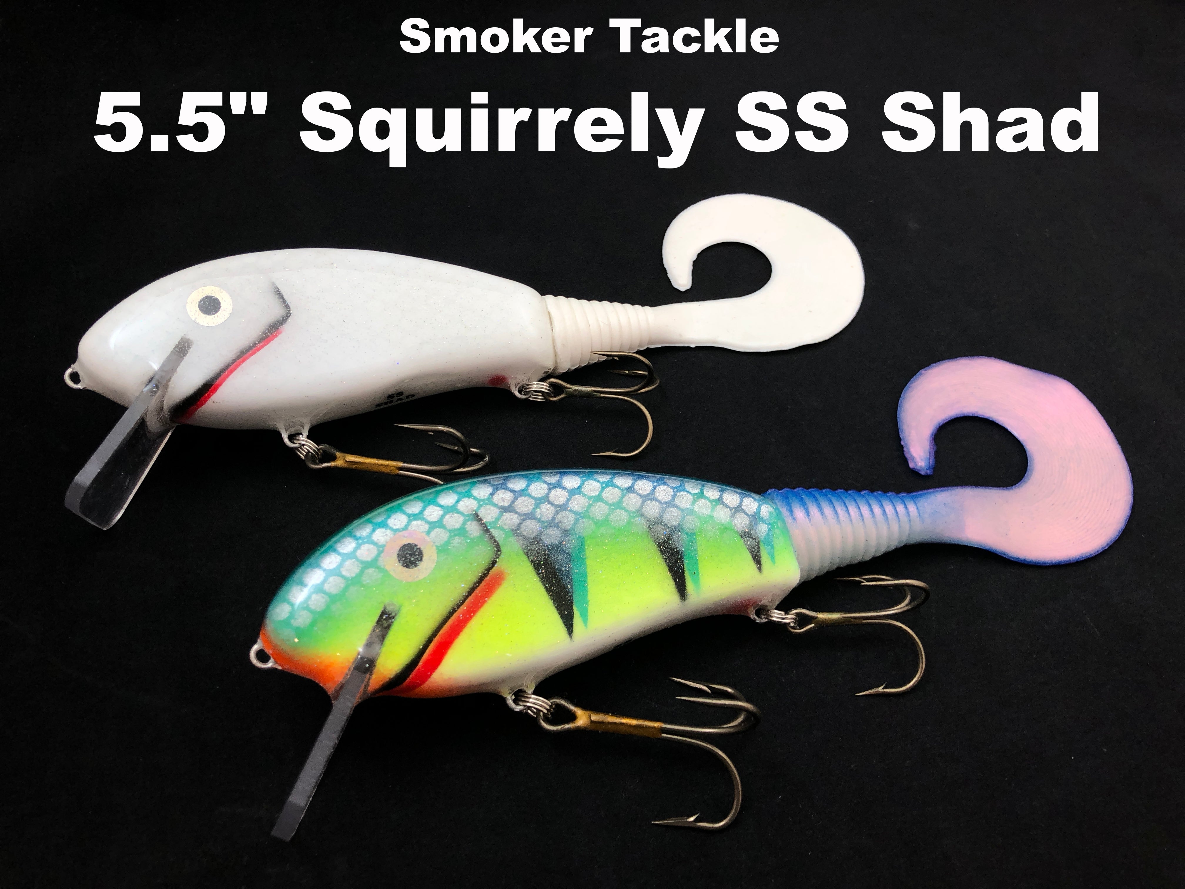Smoker Tackle 5.5 Squirrely SS Shad
