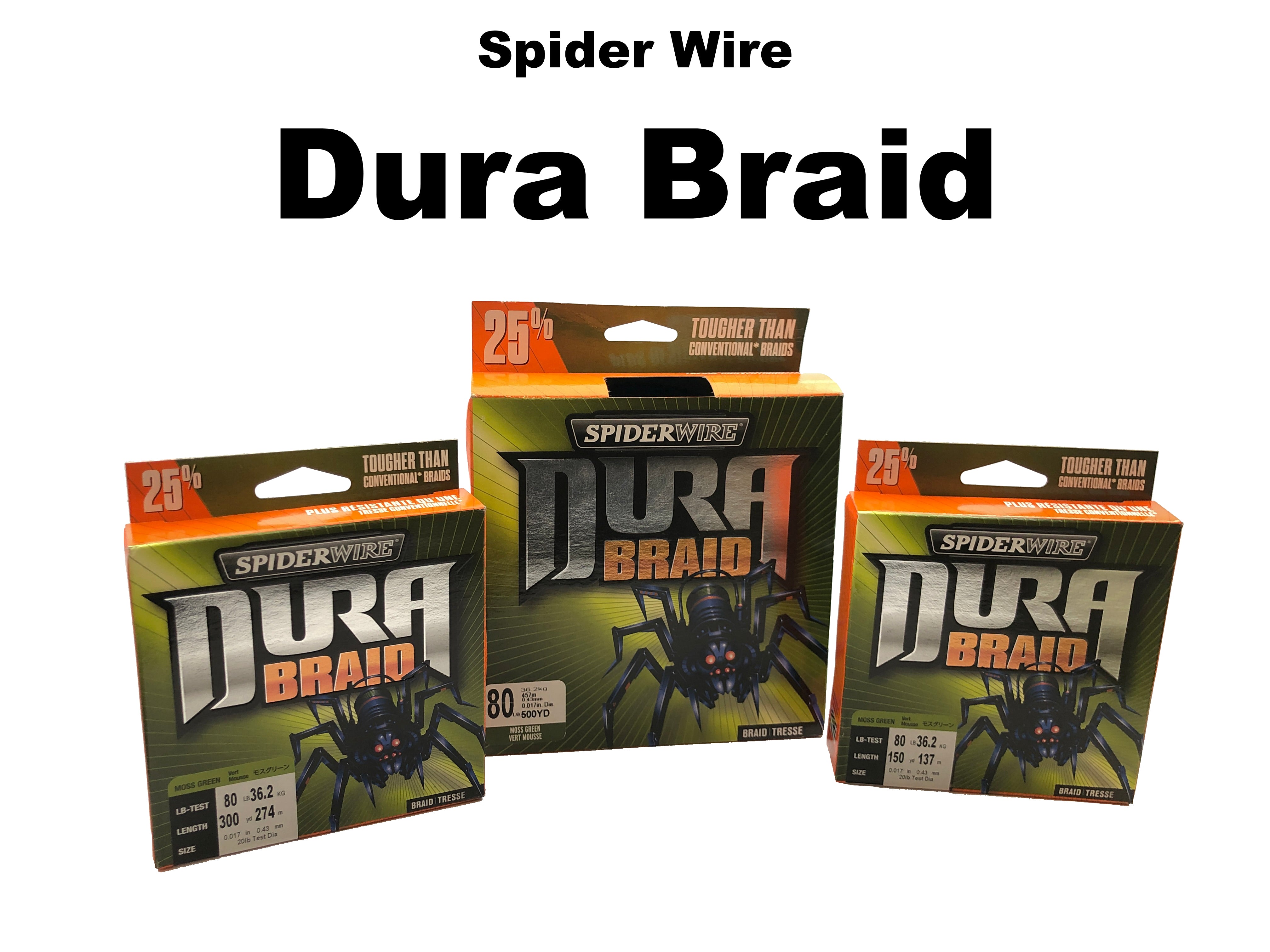 Spider Wire Dura Braid – Team Rhino Outdoors LLC