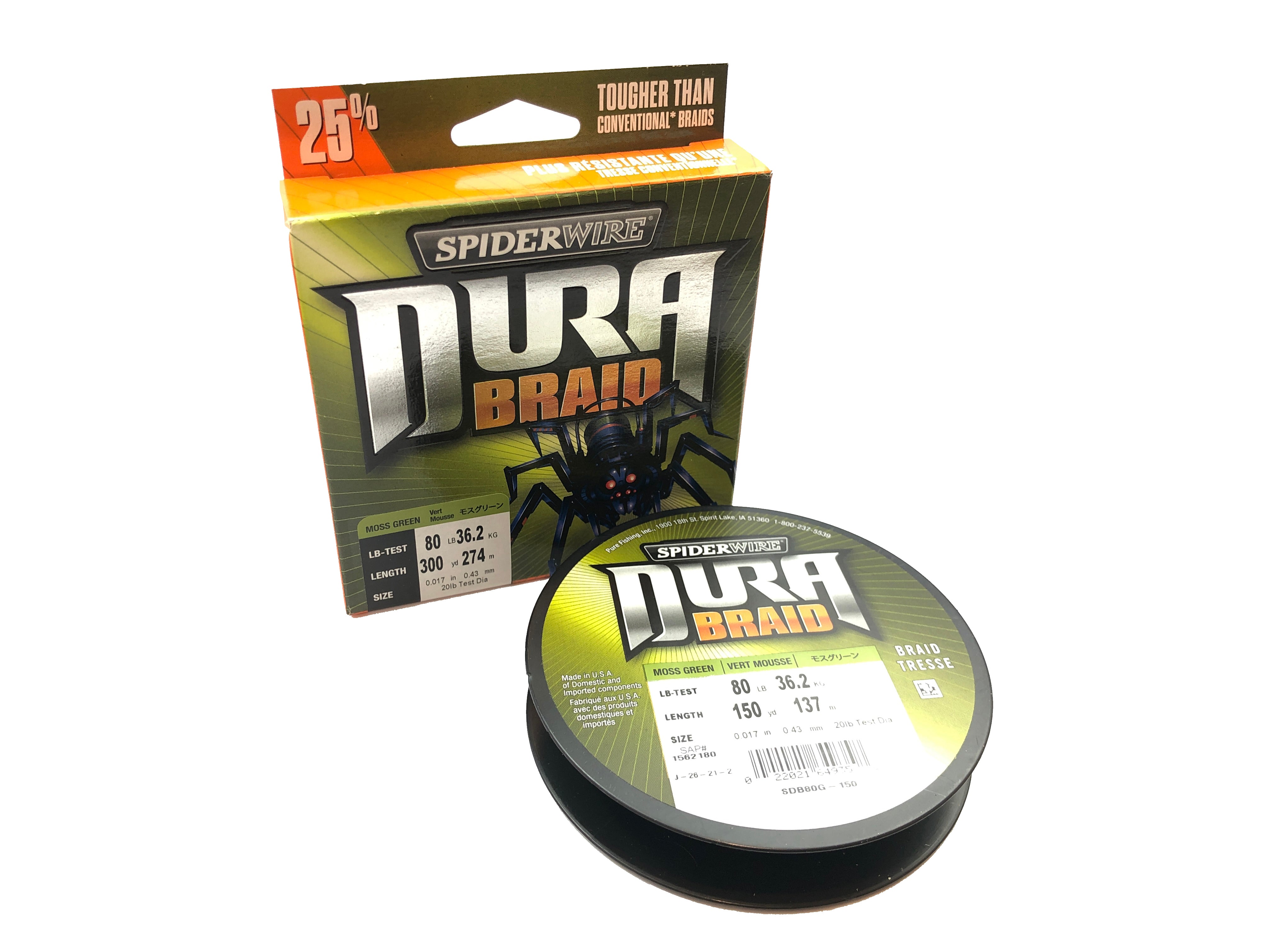 Spider Wire Dura Braid – Team Rhino Outdoors LLC