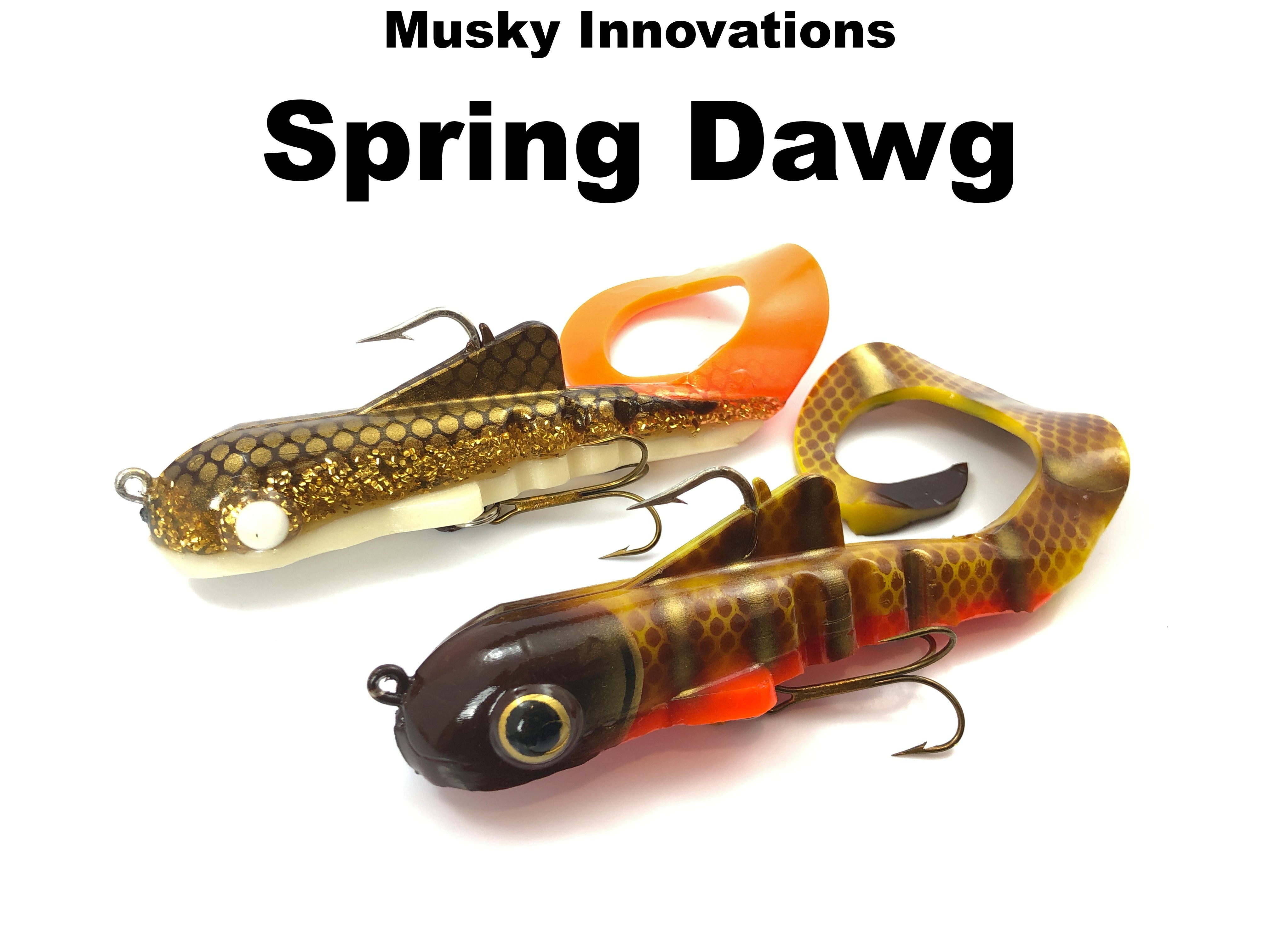 best fishing lures to use in early spring Musky Innovations Spring Dawg – Team Rhino Outdoors LLC