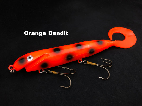 Knock Out Musky Baits Squirko - Orange Bandit