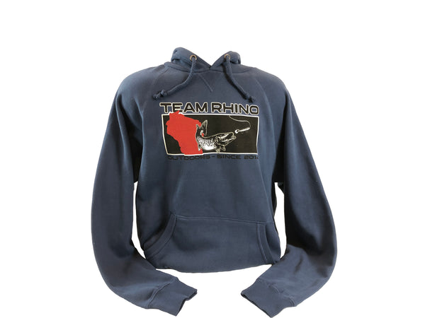 Team Rhino Outdoors - Back to Our Roots Steel Blue Hoodie (XL Only)