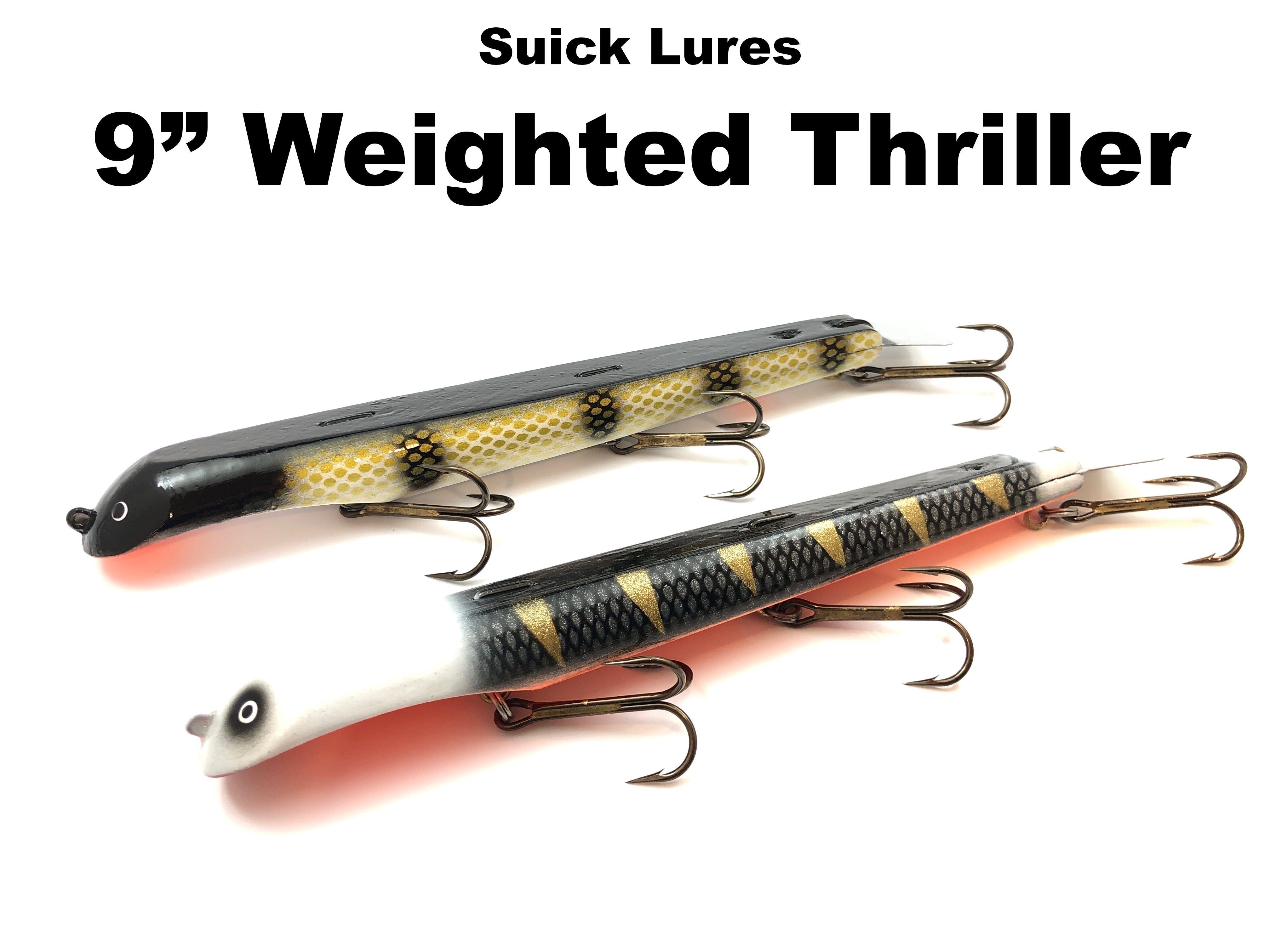 Suick 9 Weighted Thrillers – Team Rhino Outdoors LLC