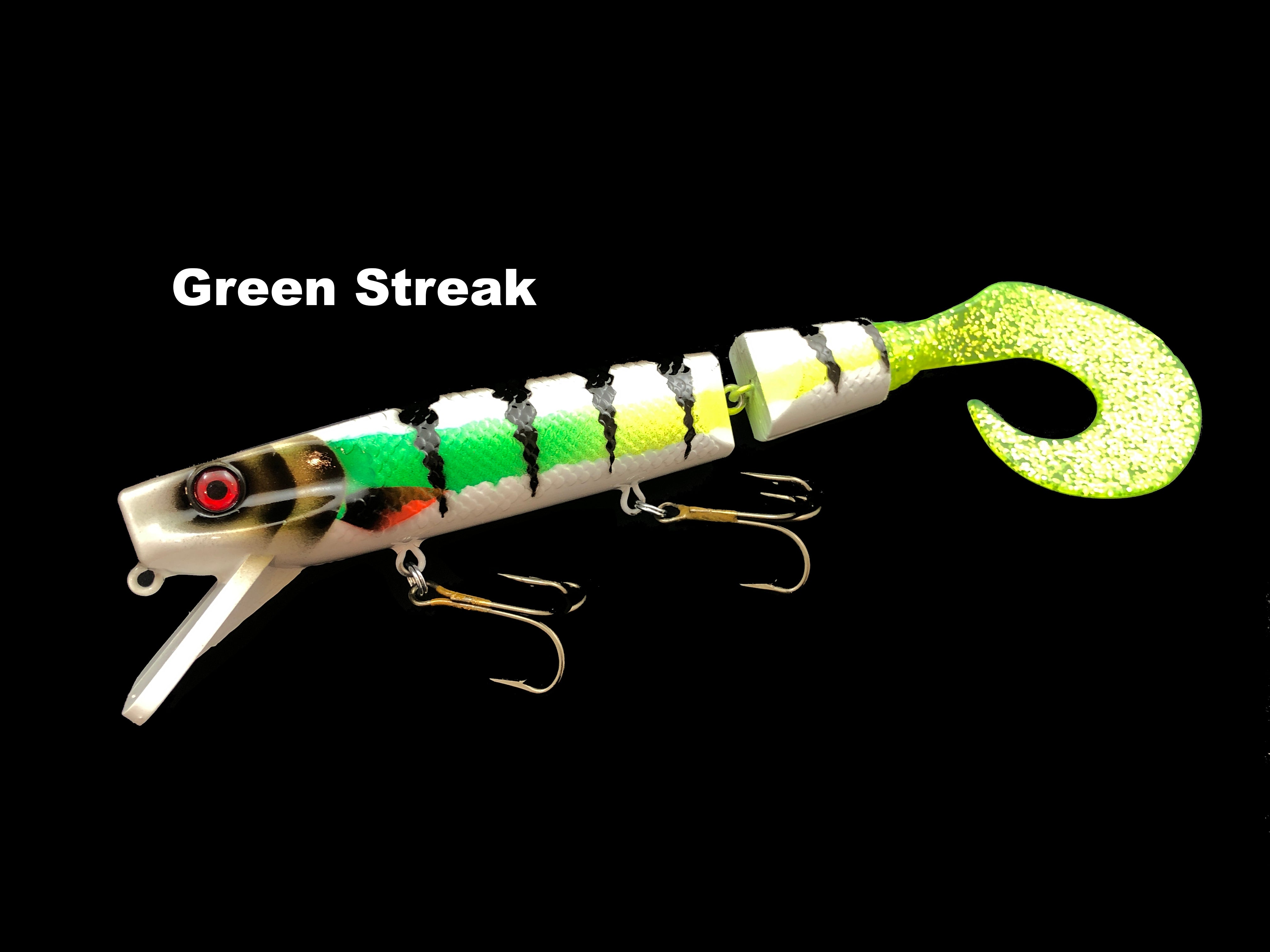 death stalker fishing lure Drifter Tackle 12" Jointed Super Stalker – Team Rhino Outdoors LLC