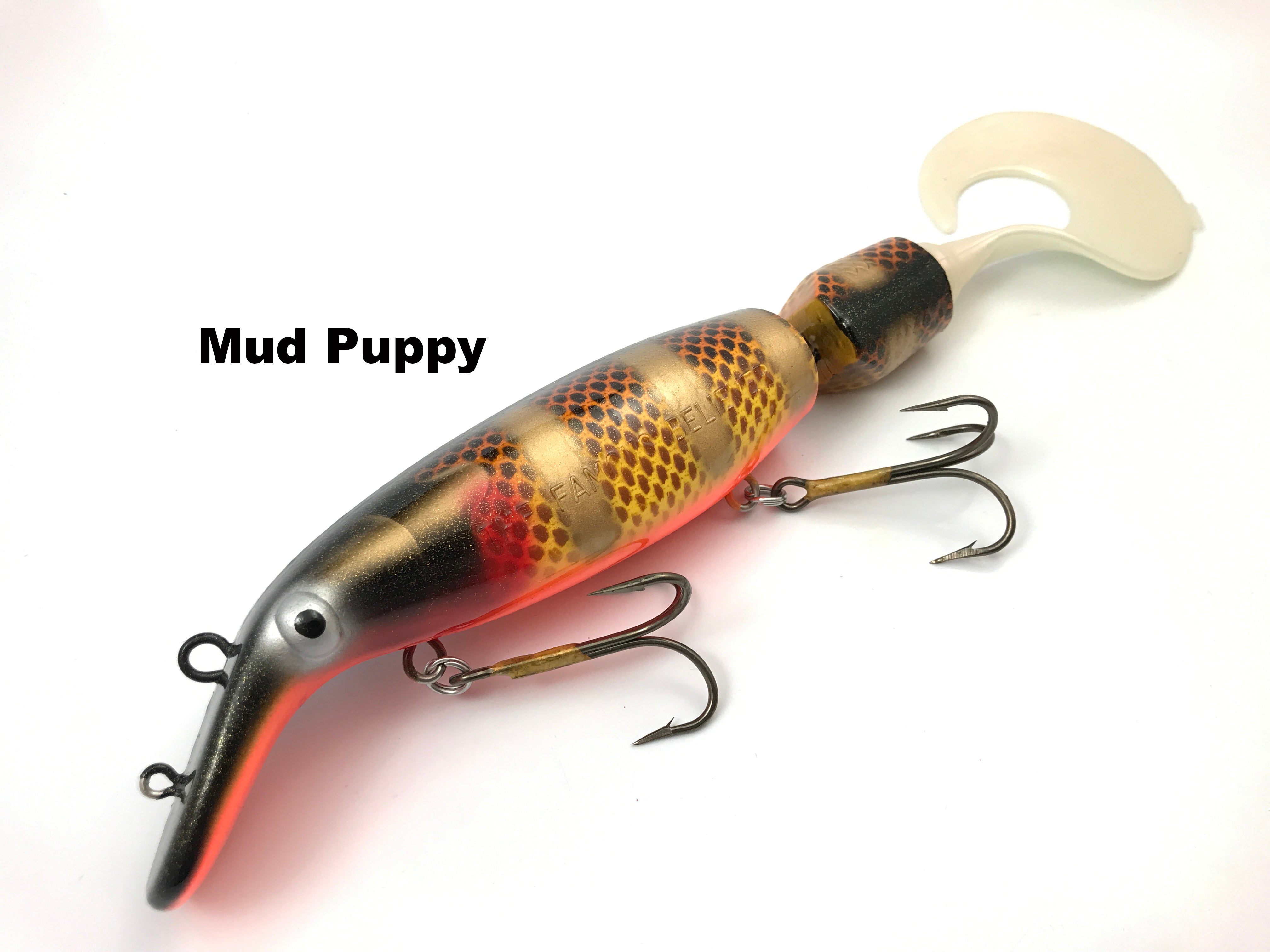Drifter Believer Muskie Straight Tail Lure 8 Halo Hot Walley