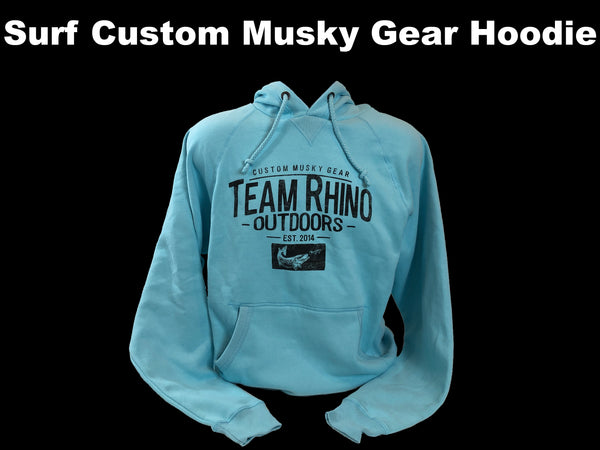 Team Rhino Outdoors - Surf Custom Musky Gear Hoodie