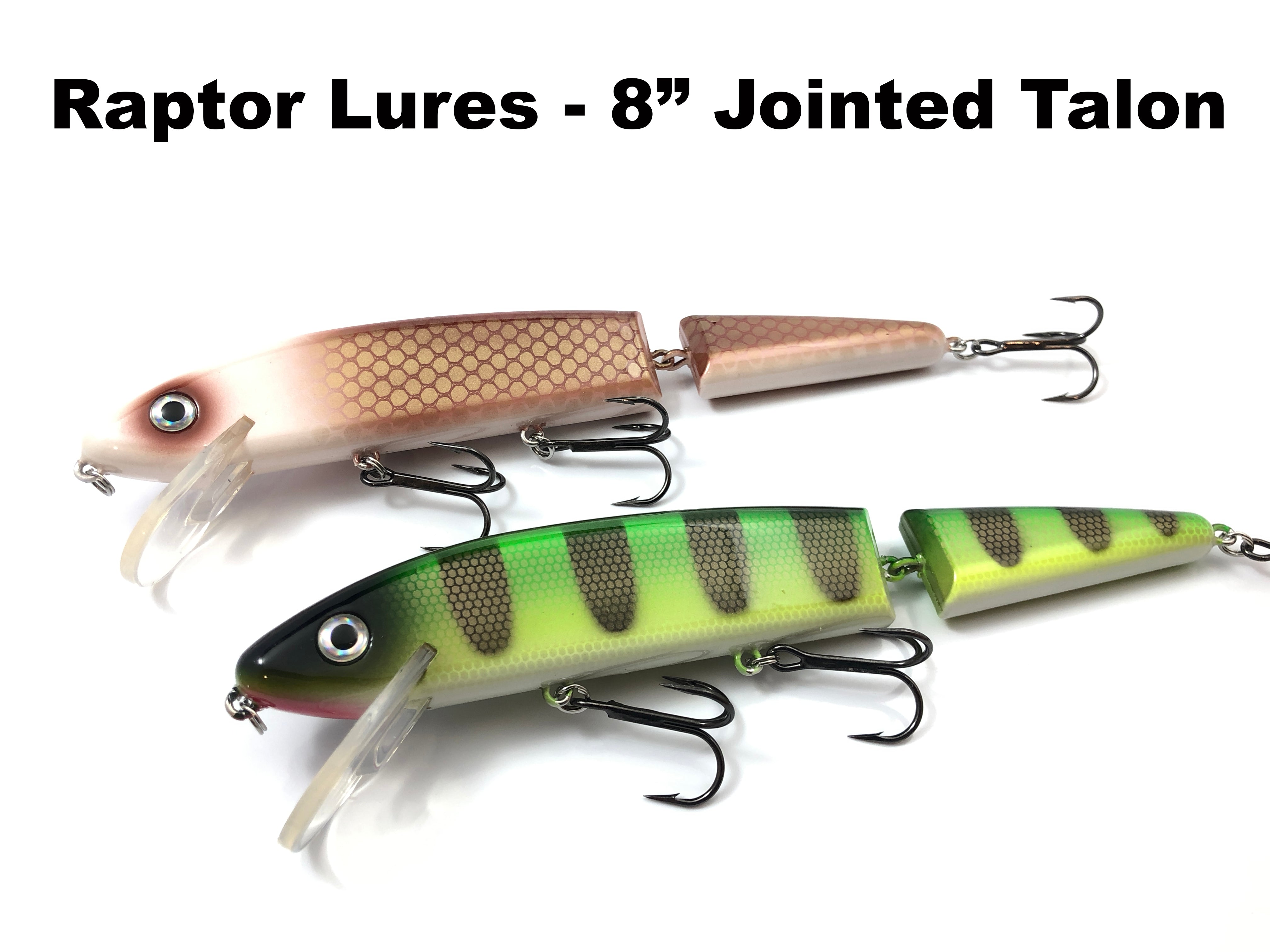 black talon fishing lures Raptor Lures 8" Jointed Talon – Team Rhino Outdoors LLC