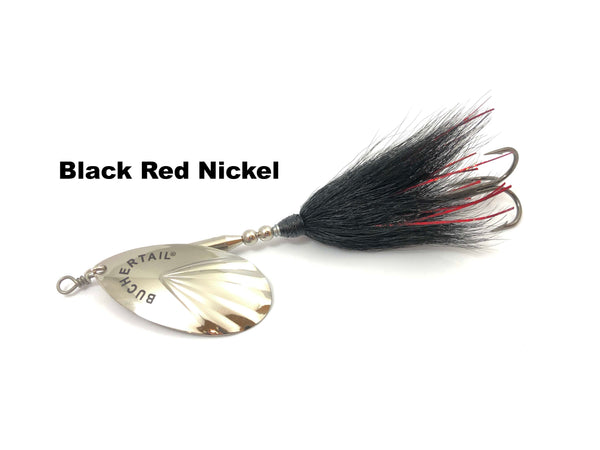 Joe Bucher Outdoors 700 Tin Buck Buchertail - Black Red Nickel