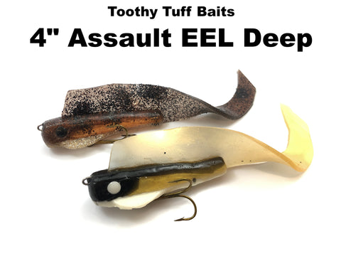Toothy Tuff Baits 4" Assault EEL Deep
