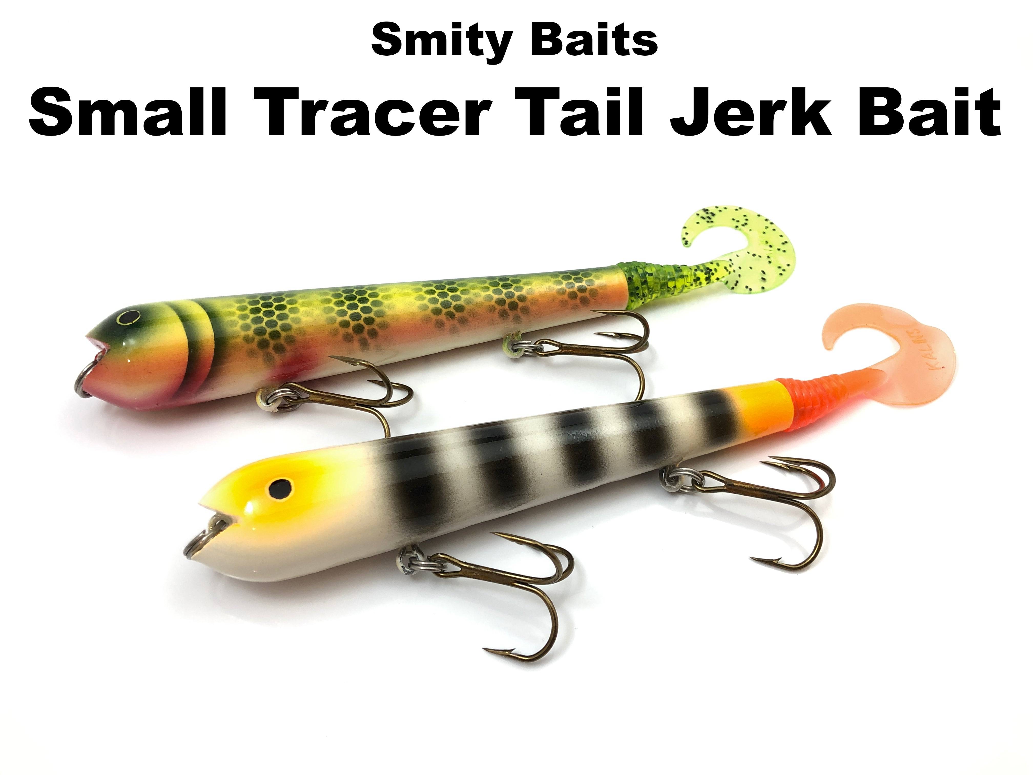 Smity Baits Small Tracer Tail Jerk Bait – Team Rhino Outdoors LLC