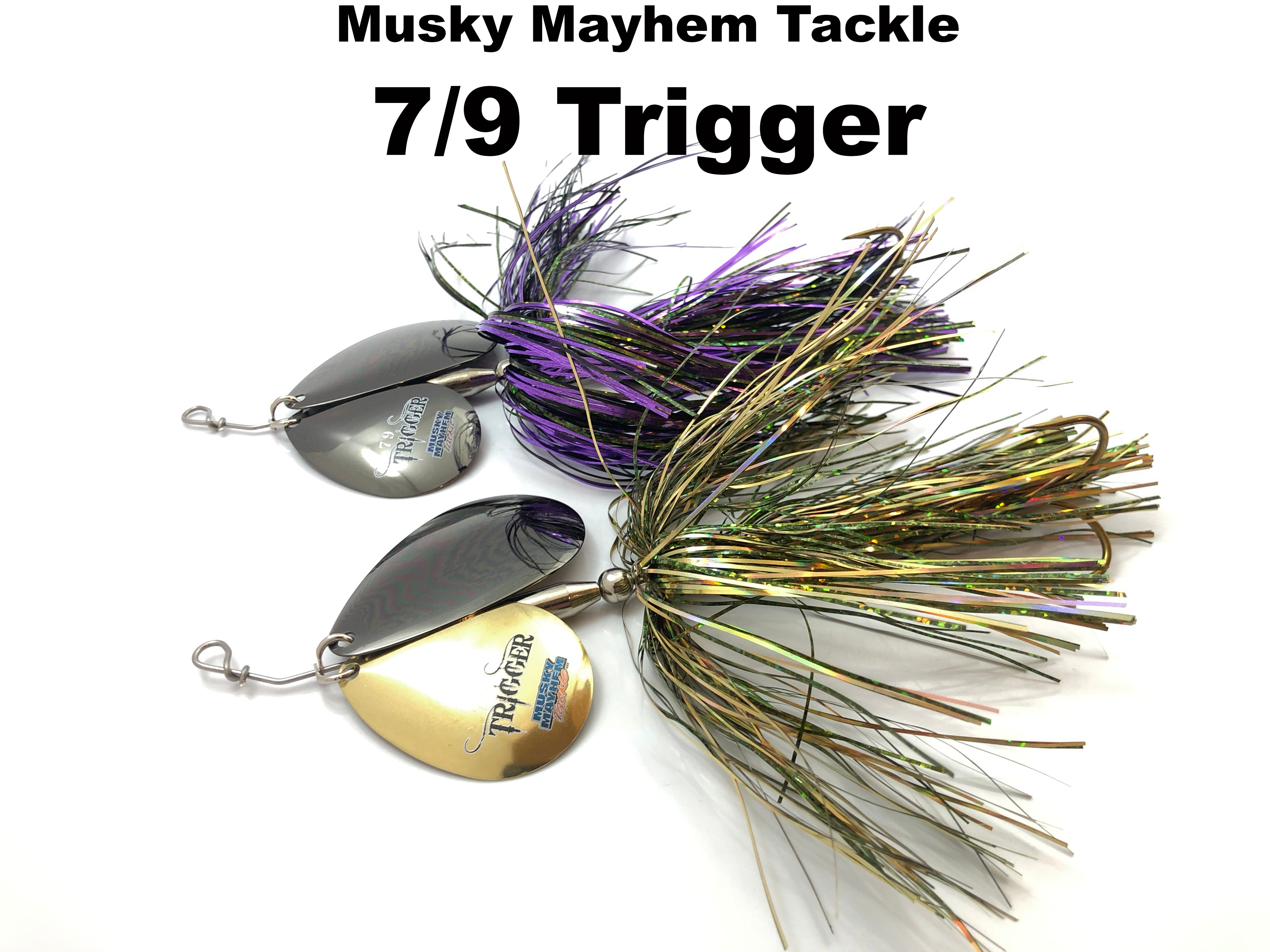 Musky Mayhem Tackle Releases New 7/9 Trigger & 13/10 Detonator!, EsoxOnly