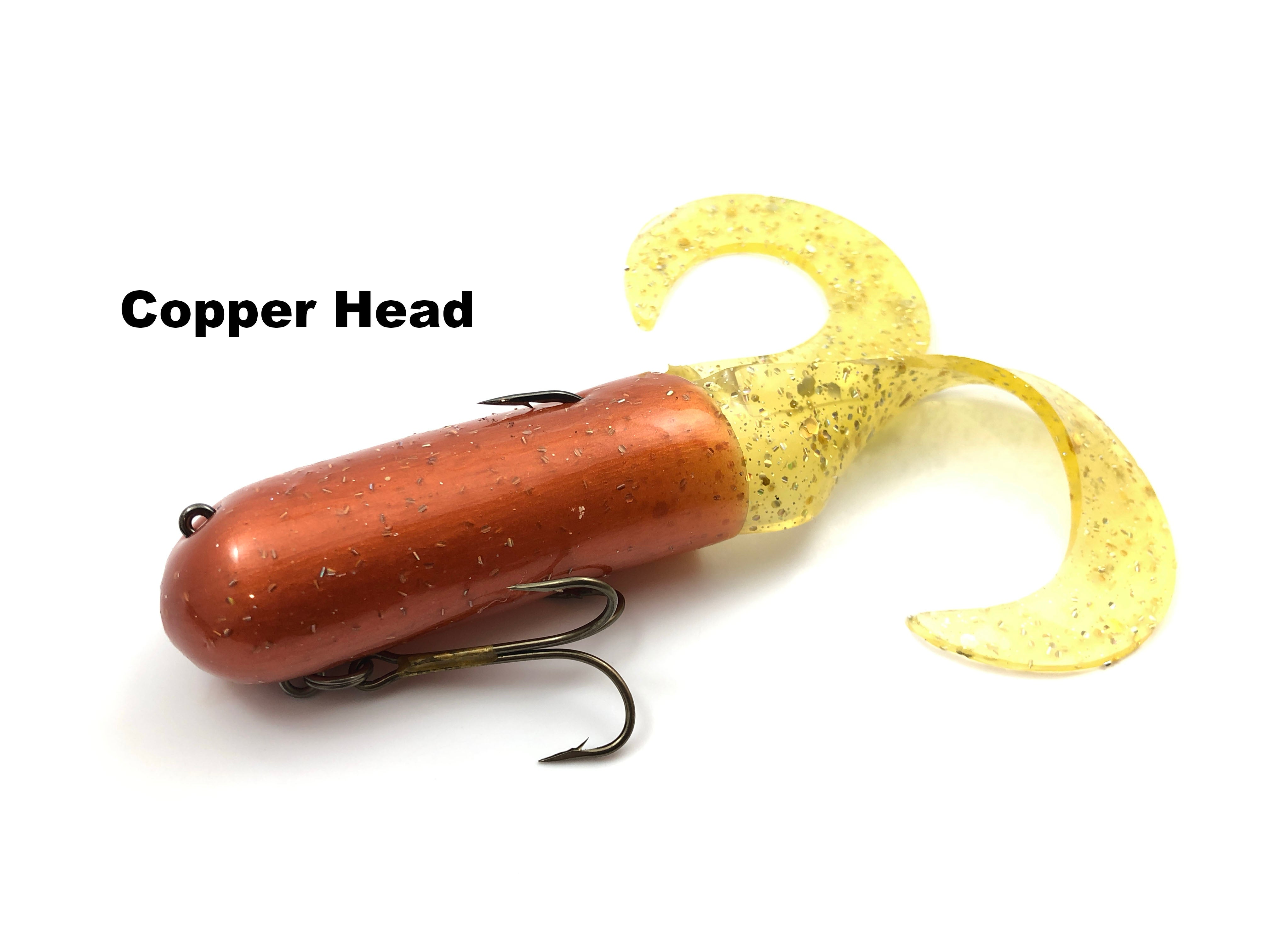 copper tube fishing lures Red October Baits 10" Twisted Tube Mid Depth – Team Rhino Outdoors LLC