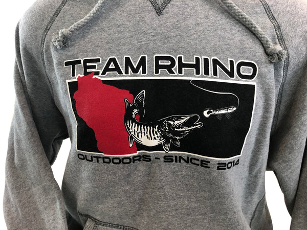 Team Rhino Outdoors - Back to Our Roots Grey Hoodie