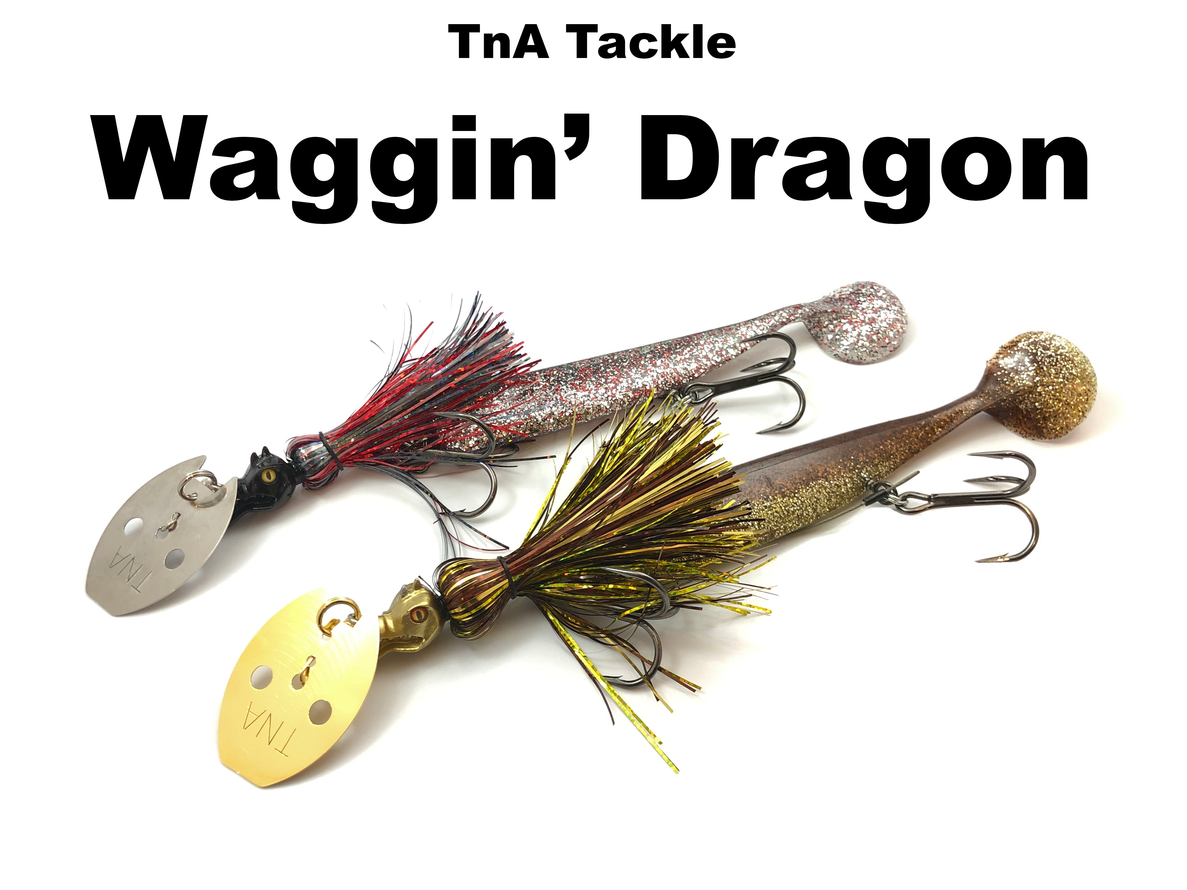 dragon fishing lure TnA Tackle Waggin' Dragon