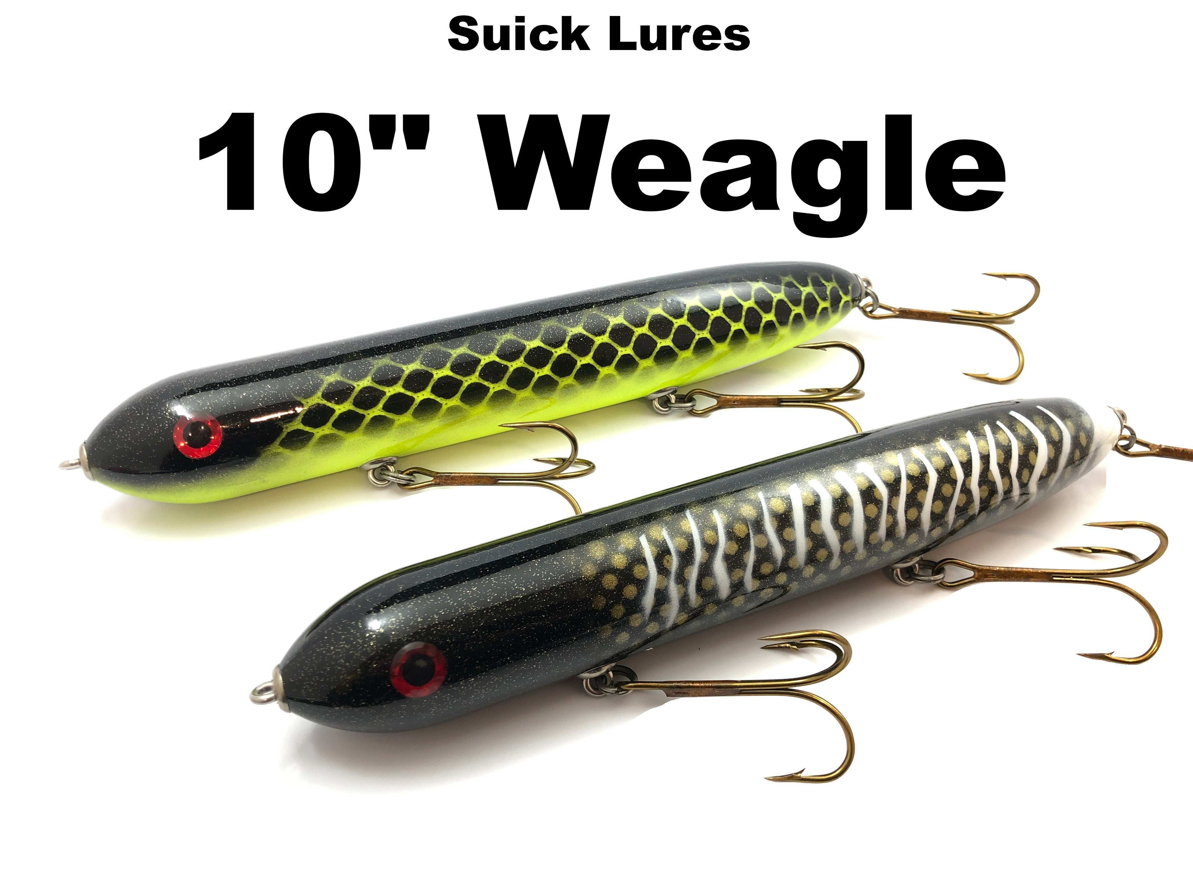 GO UNDERWATER WITH THE SCALLYWAG, FROM LUMOX LURES!! Including an Eagle  Lake Giant Musky! 