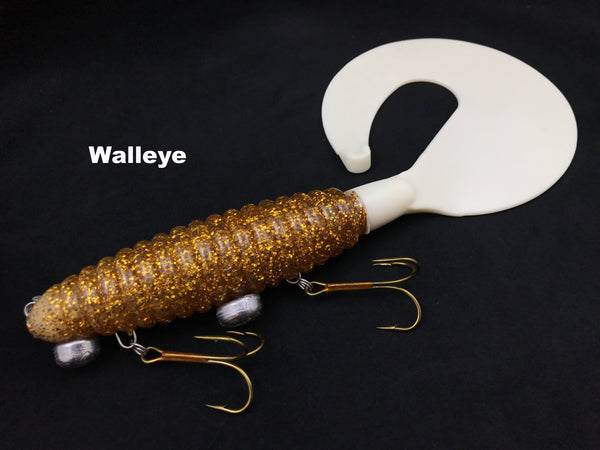 Whale Tail Plastics 14" Whale Tail - Walleye