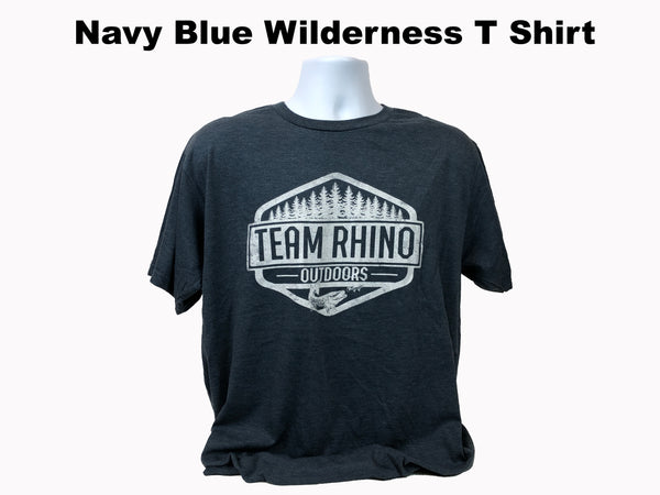 TRO - Wilderness Short Sleeve T Shirt Navy Blue (Small Only)